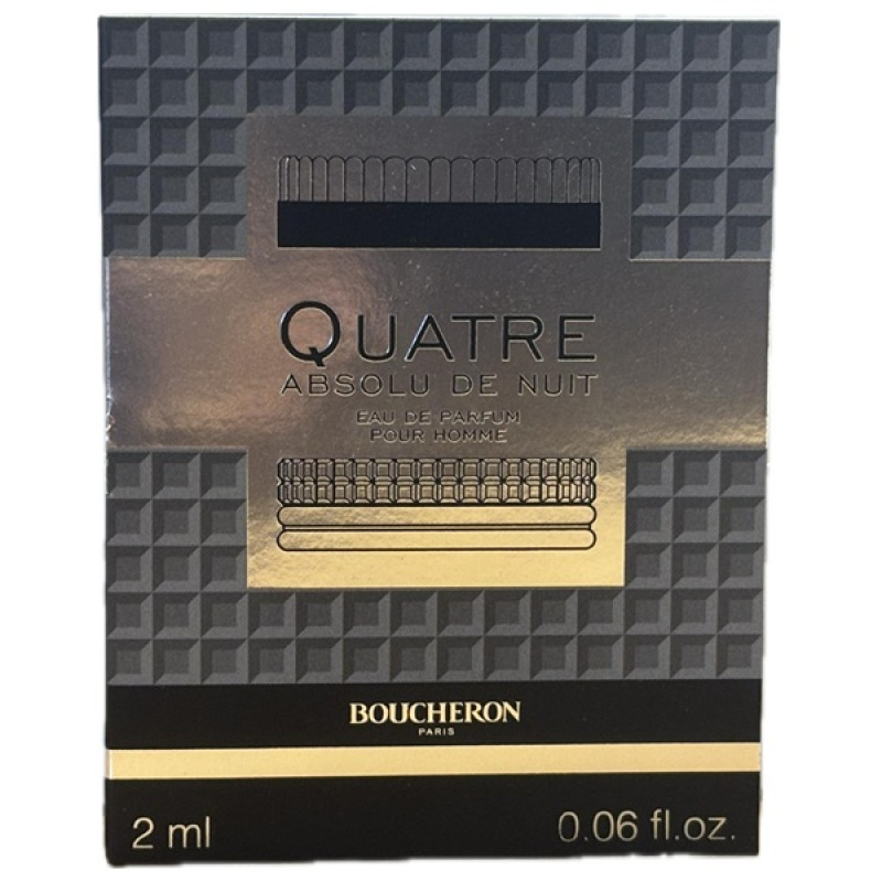 Boucheron Quatre Pour Homme Absolu de Nuit (M) 2 ml, Vzorka parfumu