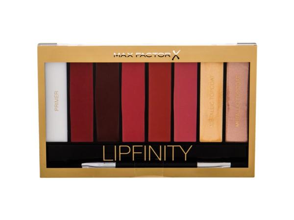 Max Factor Lipfinity Designer Palette 04 Reds (W) 12g, Rúž