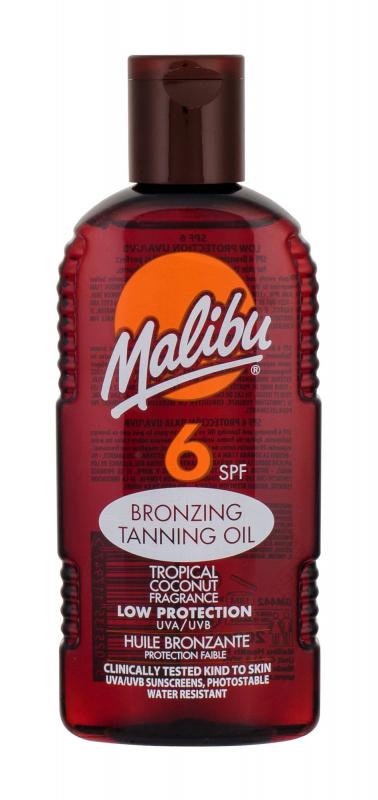 Malibu Bronzing Tanning Oil (W) 200ml, Opaľovací prípravok na telo SPF6