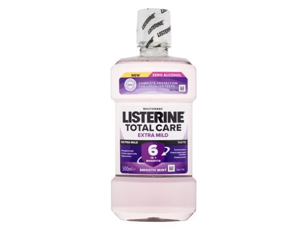 Listerine Total Care Extra Mild Taste Smooth Mint (U) 500ml, Ústna voda