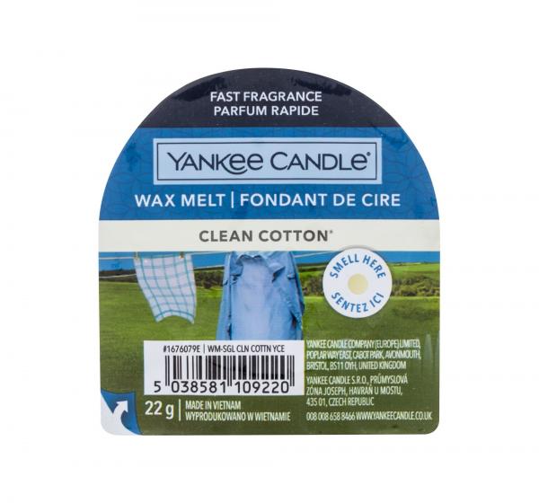 Yankee Candle Clean Cotton (U)  22g, Vonný vosk
