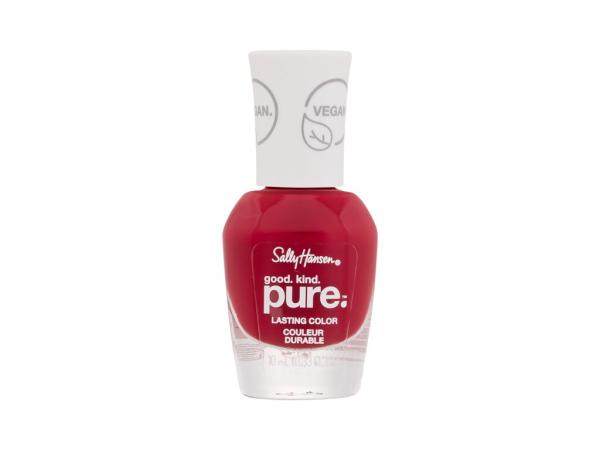 Sally Hansen Good. Kind. Pure. 305 Natural Red (W) 10ml, Lak na nechty