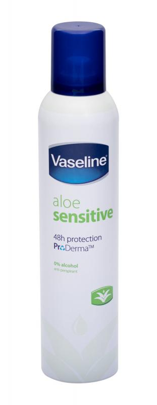 Vaseline Aloe Sensitive (W) 250ml, Antiperspirant