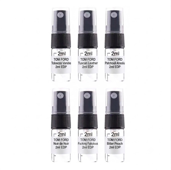 Mix odstrekov Tom Ford 6 × 2 ml, Parfumovaná voda (U)