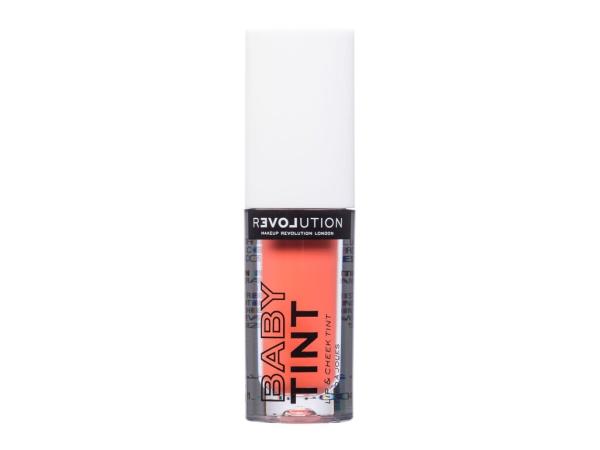 Revolution Relove Baby Tint Lip & Cheek Coral (W) 1,4ml, Rúž