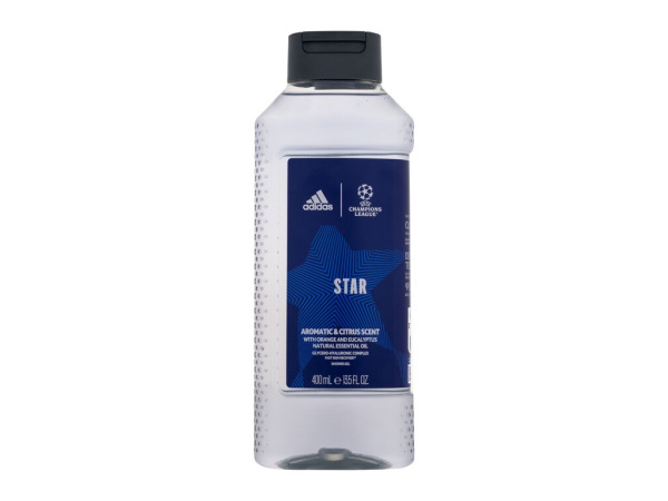 Adidas UEFA Champions League Star (M) 400ml, Sprchovací gél