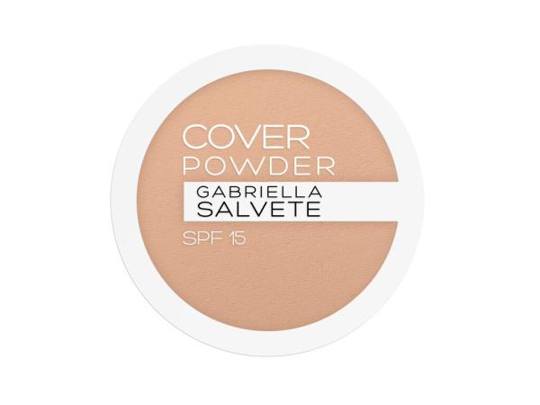 Gabriella Salvete Cover Powder 03 Natural (W) 9g, Púder SPF15