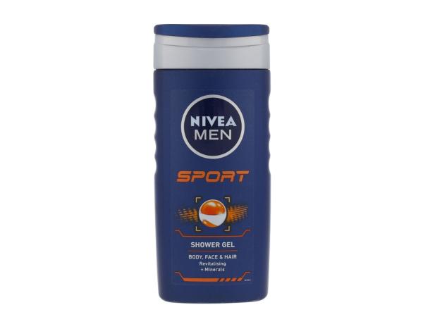 Nivea Men Sport (M) 250ml, Sprchovací gél