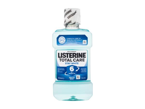 Listerine Stay White Mouthwash Total Care (U)  250ml, Ústna voda