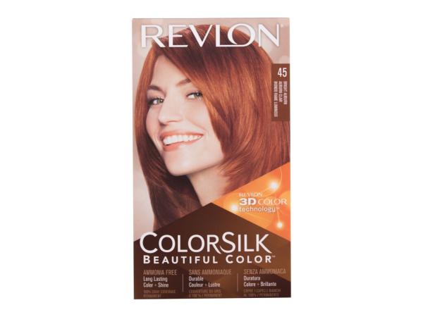 Revlon Colorsilk Beautiful Color 45 Bright Auburn (W) 59,1ml, Farba na vlasy