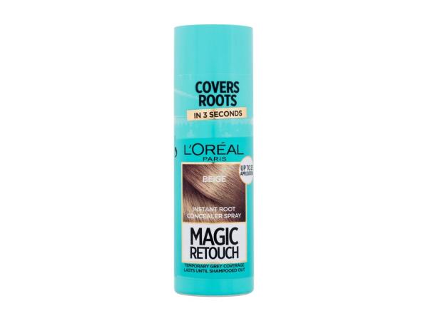 L'Oréal Paris Magic Retouch Instant Root Concealer Spray Beige (W) 75ml, Farba na vlasy
