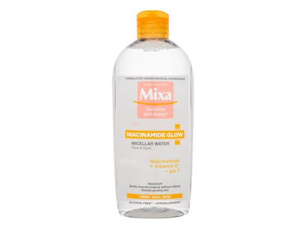 Mixa Micellar Water Niacinamide Glow (W)  400ml, Micelárna voda