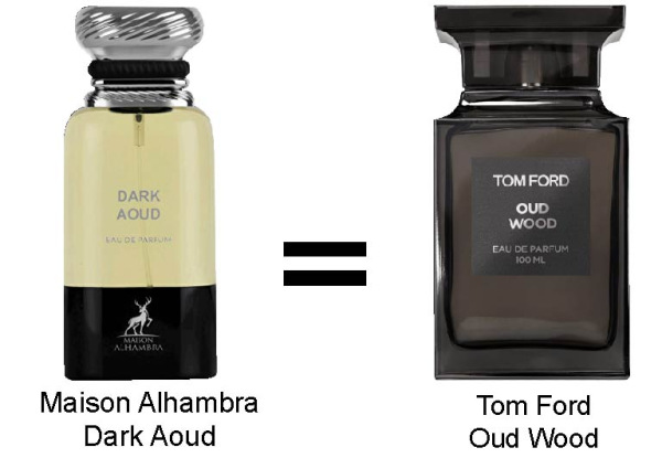 Maison Alhambra Dark Aoud (Woody Oud) 80ml, Parfumovaná voda (U) 2
