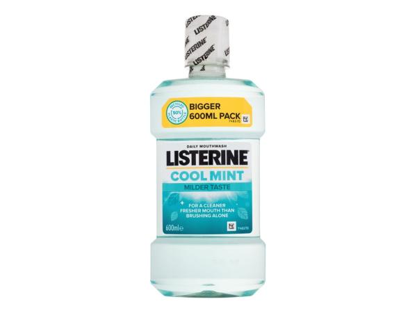 Listerine Cool Mint Mild Taste Mouthwash (U) 600ml, Ústna voda