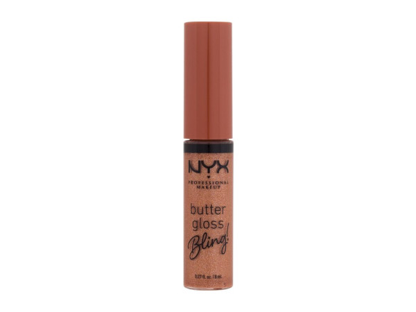 NYX Professional Makeup Butter Gloss Bling 03 Pricey (W) 8ml, Lesk na pery