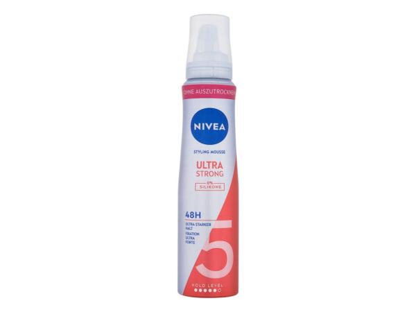 Nivea Ultra Strong Styling Mousse (W) 150ml, Tužidlo na vlasy