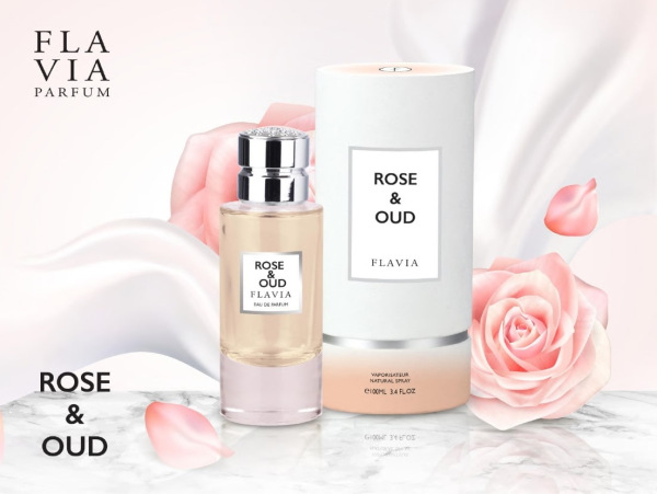 Flavia Parfum Rose & Oud (W) 90 ml, Parfumovaná voda 3