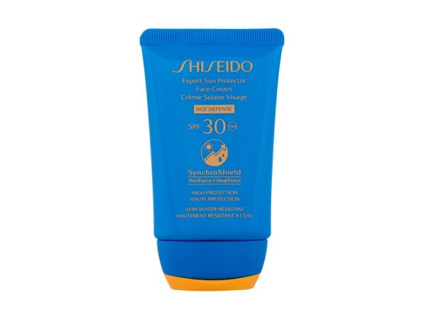 Shiseido Expert Sun Face Cream (W) 50ml, Opaľovací prípravok na tvár SPF30