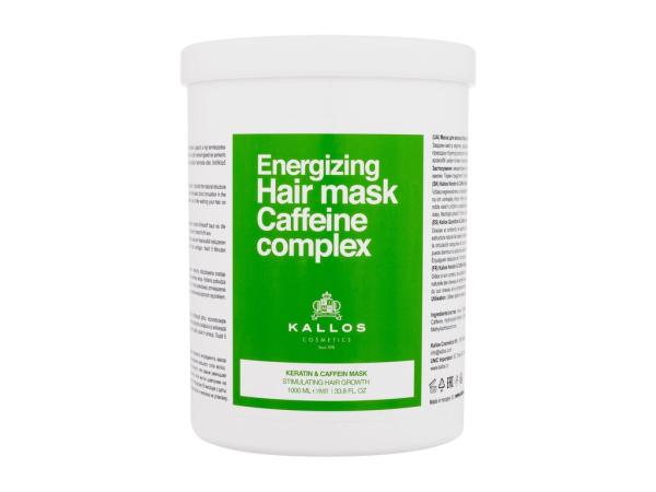 Kallos Cosmetics Caffeine Complex Energizing Hair Mask (W) 1000ml, Maska na vlasy