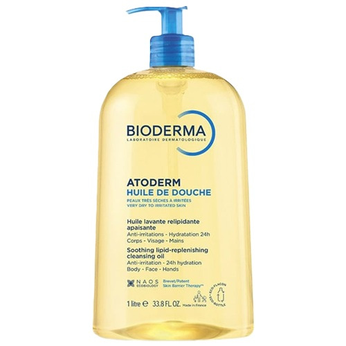 BIODERMA Atoderm Soothing Lipid-Replenishing Cleansing Oil (U) 1000 ml, Sprchový olej