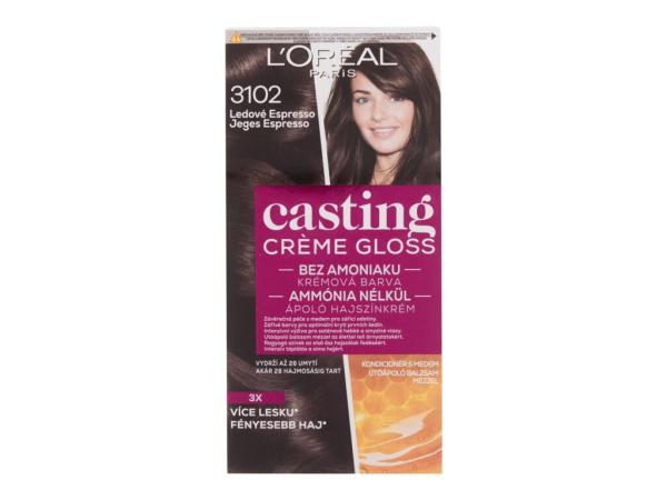 L'Oréal Paris Casting Creme Gloss 3102 Iced Espresso (W) 48ml, Farba na vlasy