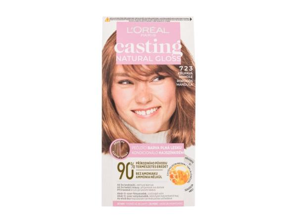 L'Oréal Paris Casting Natural Gloss 723 (W) 48ml, Farba na vlasy
