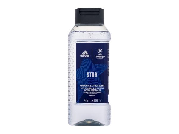 Adidas Star UEFA Champions League (M)250ml, Sprchovací gél