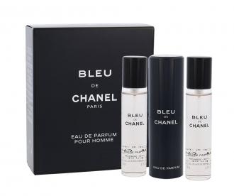 Bleu de Chanel (M) 3x20ml, Parfumovaná voda Twist and Spray