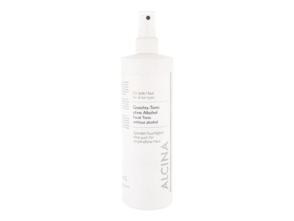 ALCINA Facial Tonic Without Alcohol (W) 500 ml, Pleťová voda a sprej