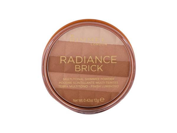 Rimmel London Radiance Brick 001 Light (W) 12g, Bronzer