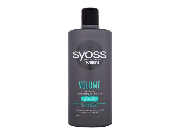 Syoss Men Volume Shampoo (M) 440ml, Šampón