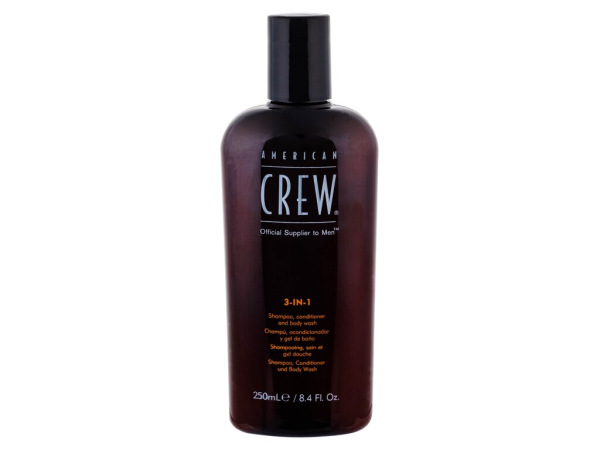 American Crew 3-IN-1 (M) 250ml, Šampón