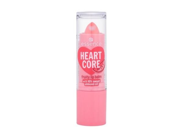 Essence Fruity Lip Balm Heart Core (W)  3g, Balzam na pery