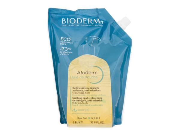 BIODERMA Atoderm Soothing Lipid-Replenishing Cleansing Oil (U) 1000ml, Sprchovací olej Náplň