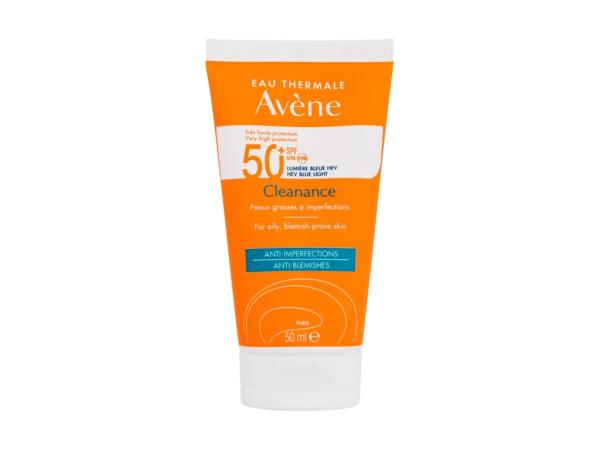 Avene Cleanance Anti-Blemishes (W) 50ml, Opaľovací prípravok na tvár SPF50+