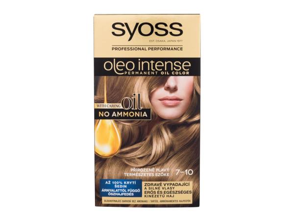 Syoss Oleo Intense Permanent Oil Color 7-10 Natural Blond (W) 50ml, Farba na vlasy