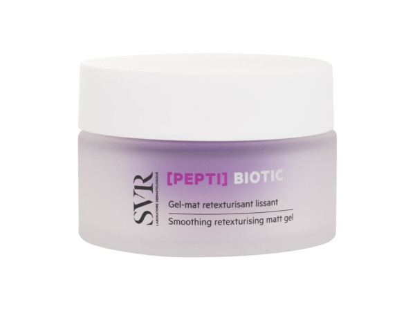 SVR [PEPTI] Biotic Smoothing Retexturising Matt Gel (U) 50ml, Pleťový gél Naplniteľný