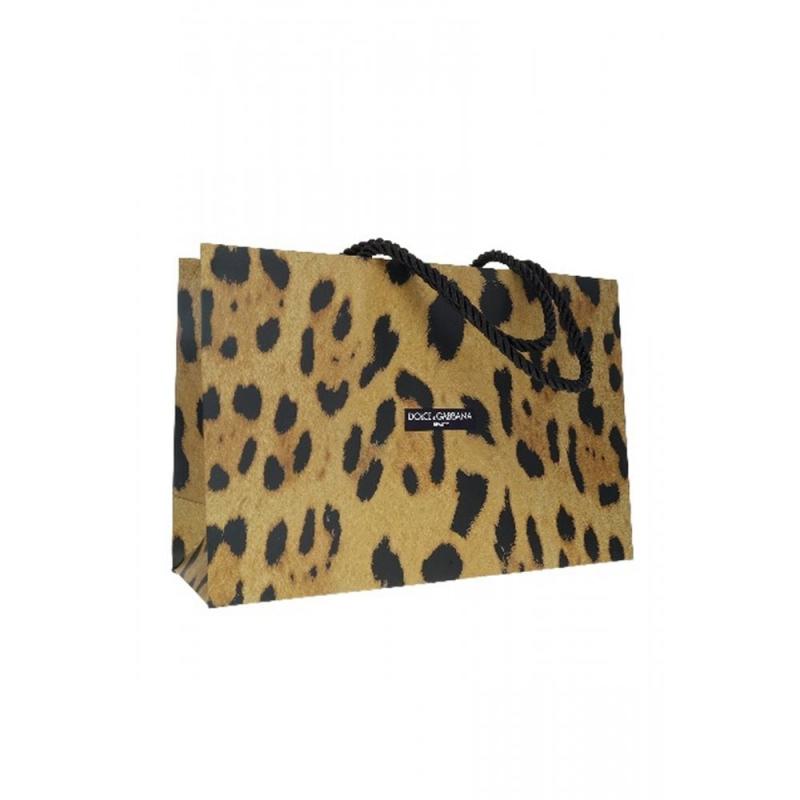 Dolce&Gabbana Gift Bag Medium cheetah - Darčeková taška