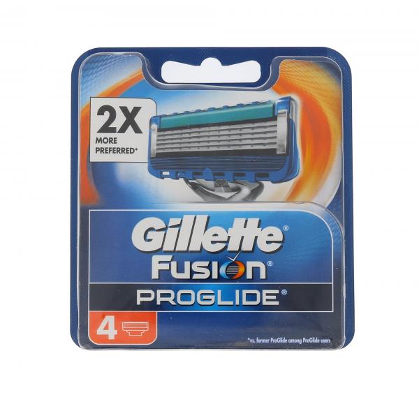 Gillette Fusion Proglide 4ks, Náhradné ostrie (M)