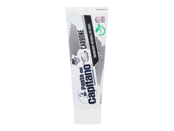 Pasta Del Capitano Charcoal (U) 75ml, Zubná pasta