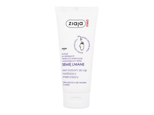 Ziaja Med Hand Cream-Balm Linseed (W)  100ml, Krém na ruky