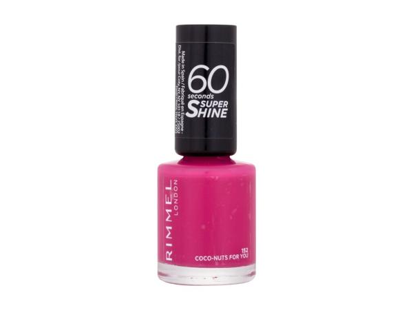 Rimmel London 60 Seconds Super Shine 152 Coco-Nuts For You (W) 8ml, Lak na nechty