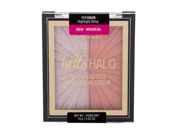 Wet n Wild MegaGlo Hello Halo Highlight Bling (W) 10g, Kontúrovacia paletky