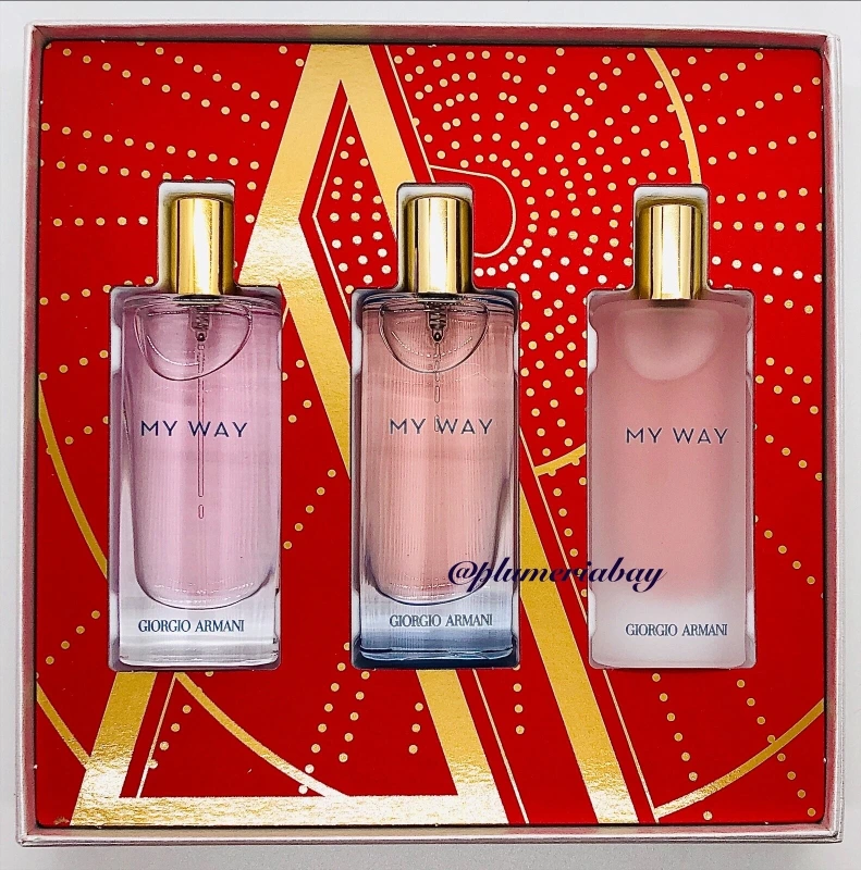 Giorgio Armani My Way Collection Set 3 x 15ml, Darčeková sada (W) 2