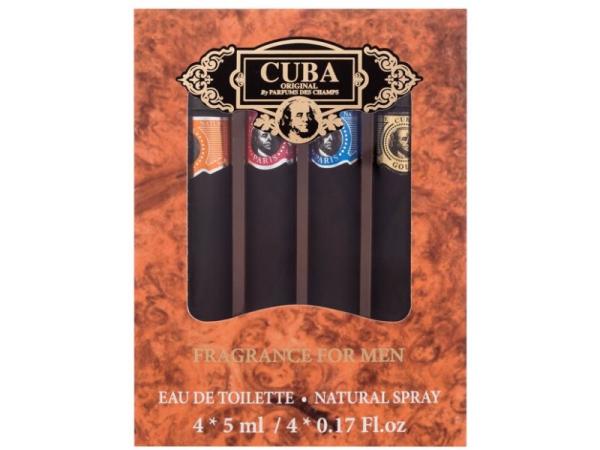 Cuba Set Miniatures (M) 5ml, Toaletná voda