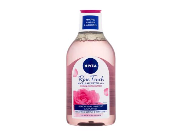 Nivea Micellar Water With Organic Rose Water Rose Touch (W)  400ml, Micelárna voda