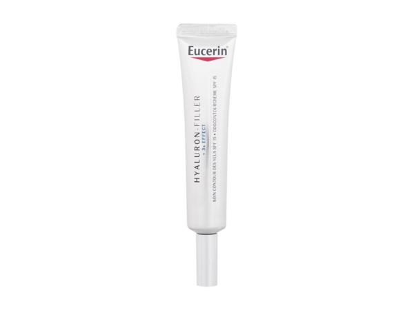 Eucerin + 3x Effect Eye Cream Hyaluron-Filler (W)  15ml, Očný krém
