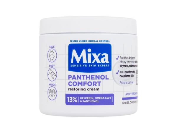 Mixa Restoring Cream Panthenol Comfort (U)  400ml, Telový krém
