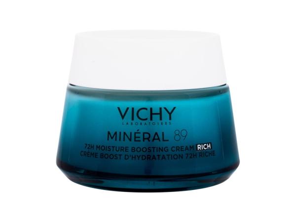 Vichy Minéral 89 72H Moisture Boosting Cream (W) 50ml, Denný pleťový krém Rich