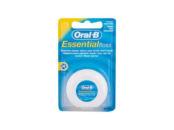 Oral-B Essential Floss Unwaxed (U) 1ks, Zubná niť
